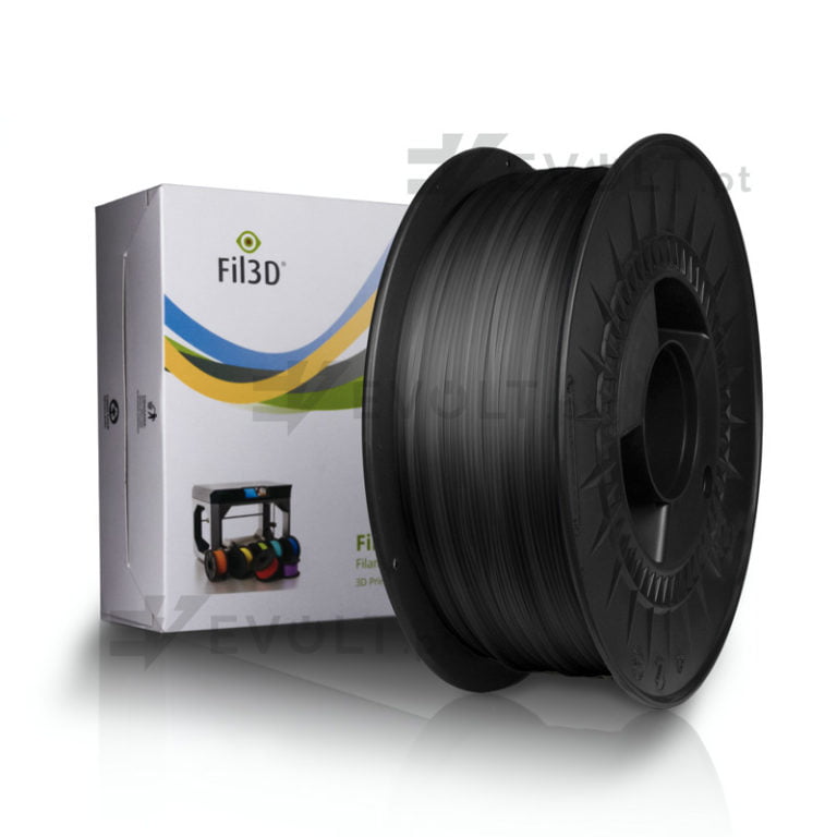 PETG FIL3D 1kg Cinza Transparente - Tucab