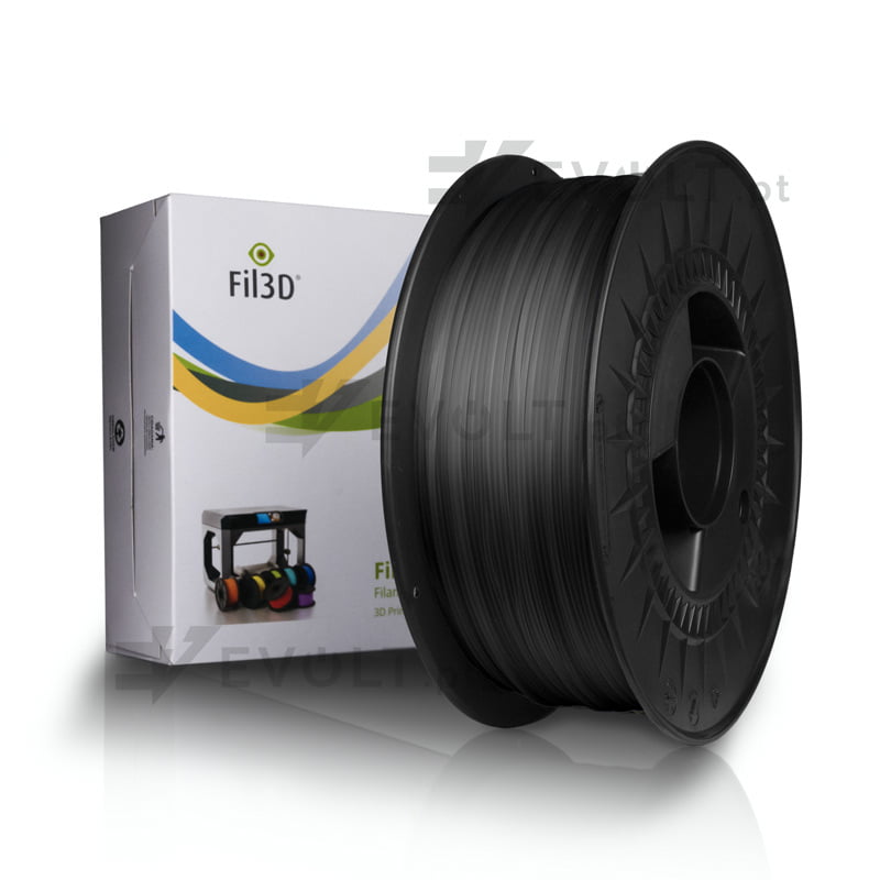 PETG FIL3D 1kg Cinza Transparente - Tucab