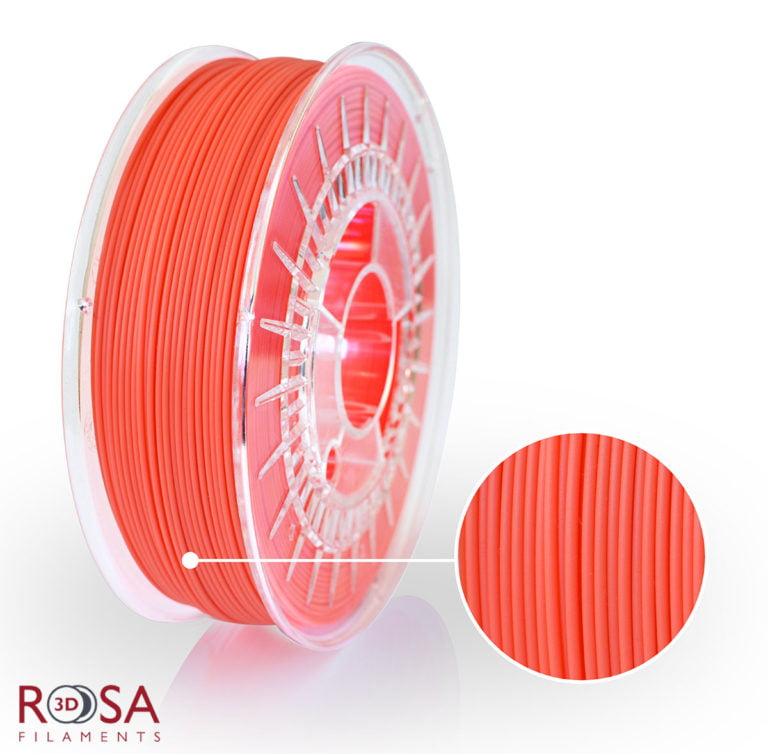 PLA Starter 800g NEON ORANGE - Rosa3D - Image 2