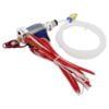 KIT montado Hotend 12V E3D V6 Clone com tubo PTFE ALLMETAL bowden Quick Push-In Ventoinha (compatível com E3D) - AIMSOAR