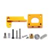 Extrusor Creality de Metal Amarelo para tubo PTFE - AIMSOAR