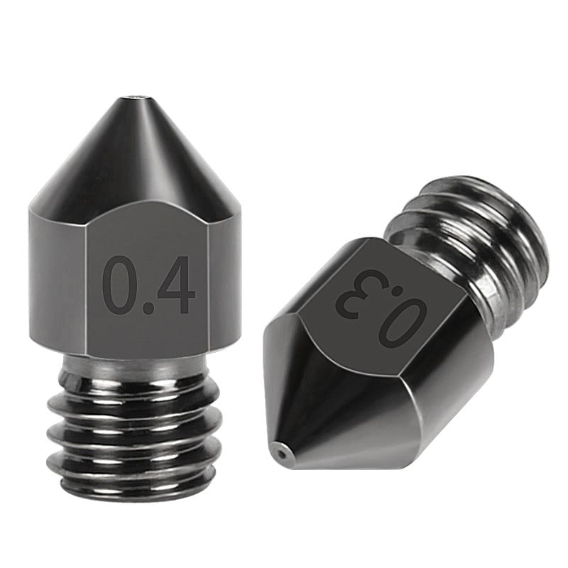 0.4mm Aço Endurecido Hardened Steel Nozzle MK8  - AIMSOAR