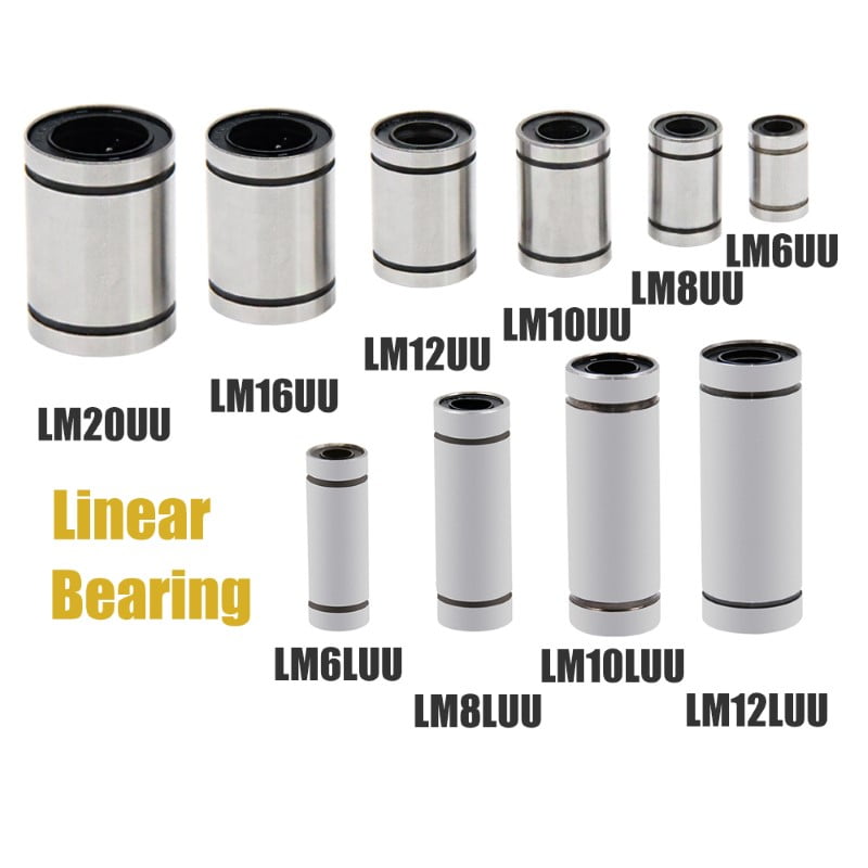 LM12UU Rolamento Linear ( Linear Bearings 12mm*20mm*30mm ) - AIMSOAR - Image 4