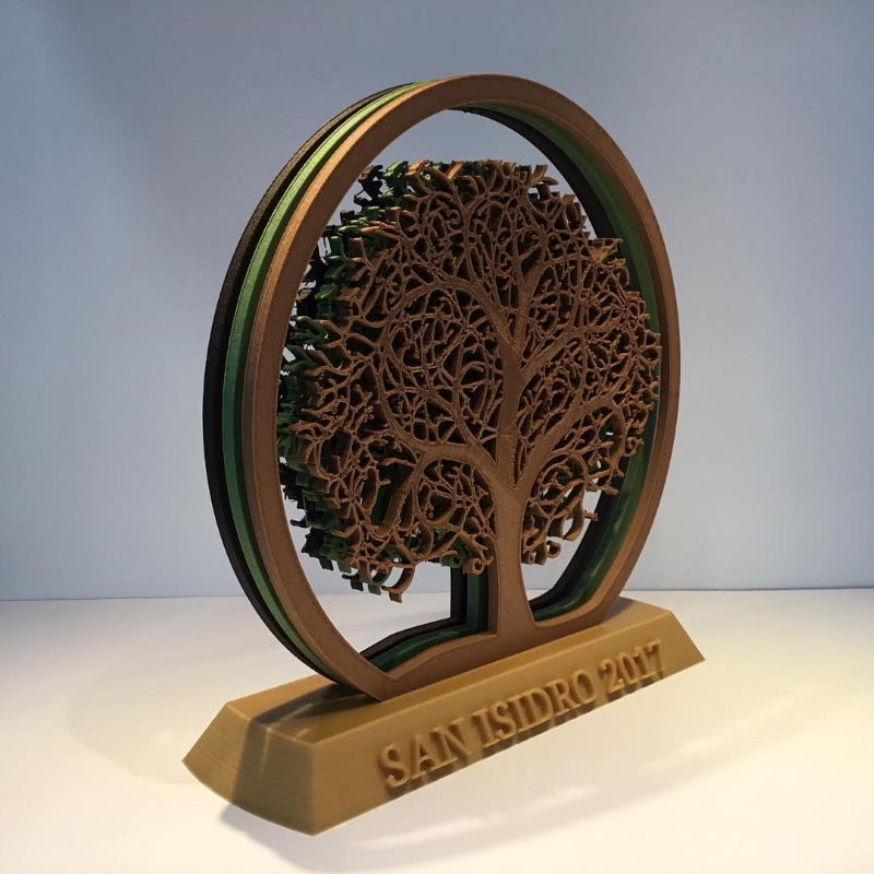 Smartfil WOOD PLA M 750g OAK - Smart Materials 3D - Image 8