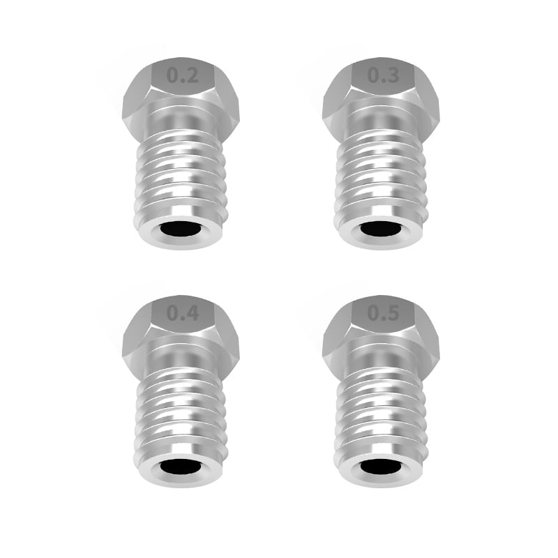 0.4mm Aço Inox Steel Nozzle (compatível com E3D) - AIMSOAR - Image 3