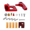 KIT Completo Tubo PTFE Azul + 4 Molas + Extrusor Creality de Metal Vermelho (Extruder compatível com bowden CR10S-PRO, MAX, CR-10, Ender ) - AIMSOAR
