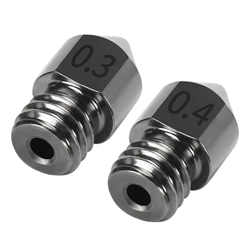 0.4mm Aço Endurecido Hardened Steel Nozzle MK8  - AIMSOAR - Image 2
