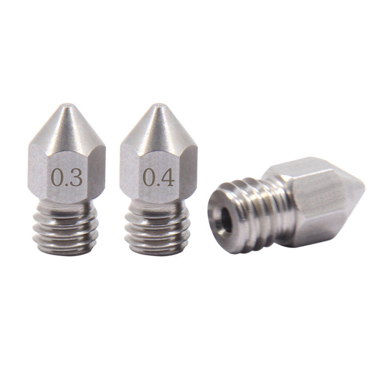 0.4mm Aço Inox Steel Nozzle MK8  - AIMSOAR - Image 4