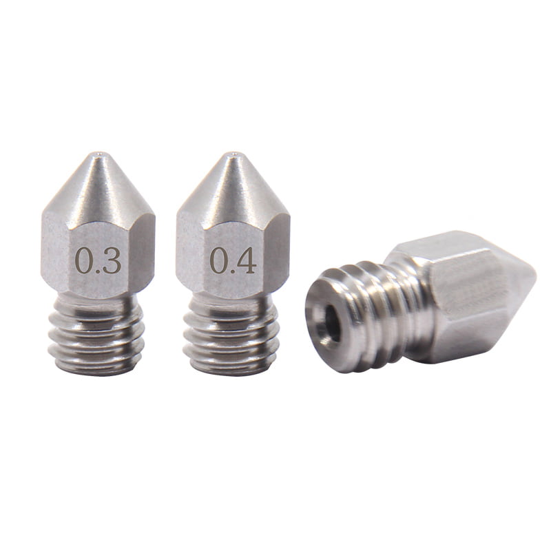 0.4mm Aço Inox Steel Nozzle MK8  - AIMSOAR - Image 4