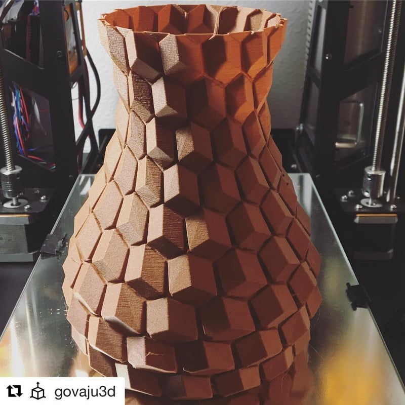 Smartfil WOOD PLA M 750g OAK - Smart Materials 3D - Image 6