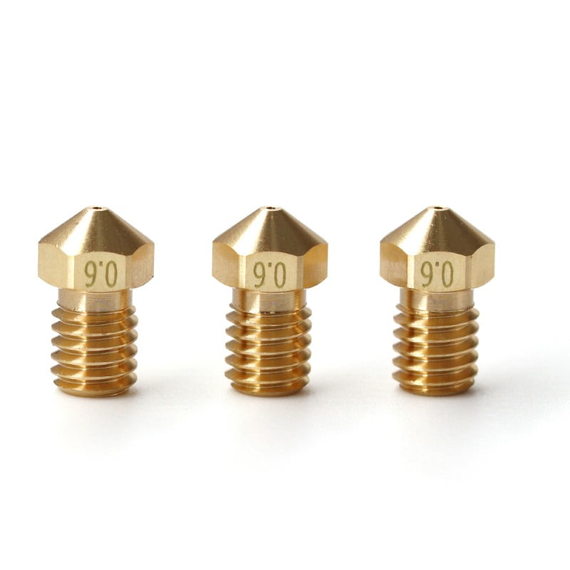0.6mm B-SERIES PREMIUM Latão Nozzle V6 (compatível com E3D ) - AIMSOAR - Image 3
