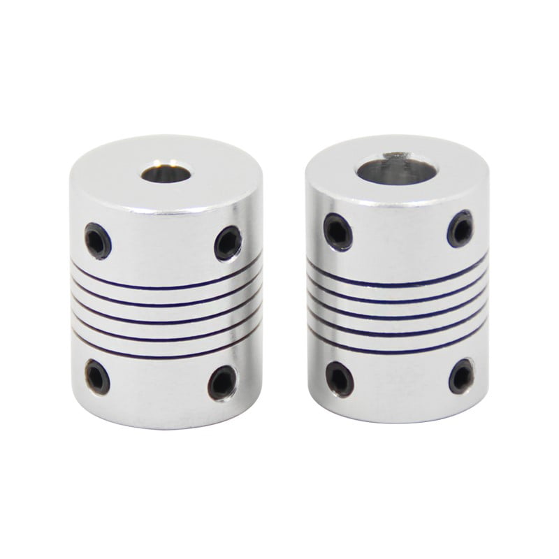 União Elástica Acoplador Flexível  5mm 8mm Alumínio ( Flexible coupling 5mmX8mmx25mm ) - AIMSOAR - Image 3