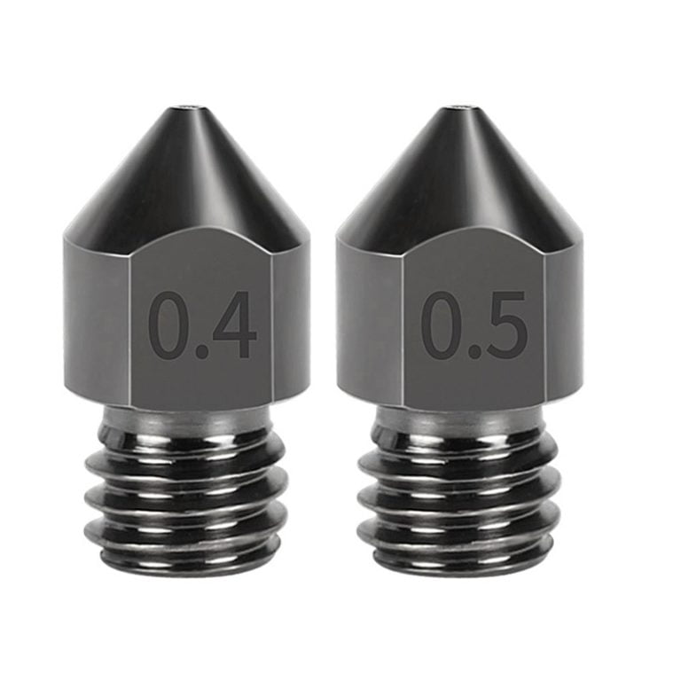 0.4mm Aço Endurecido Hardened Steel Nozzle MK8  - AIMSOAR - Image 3