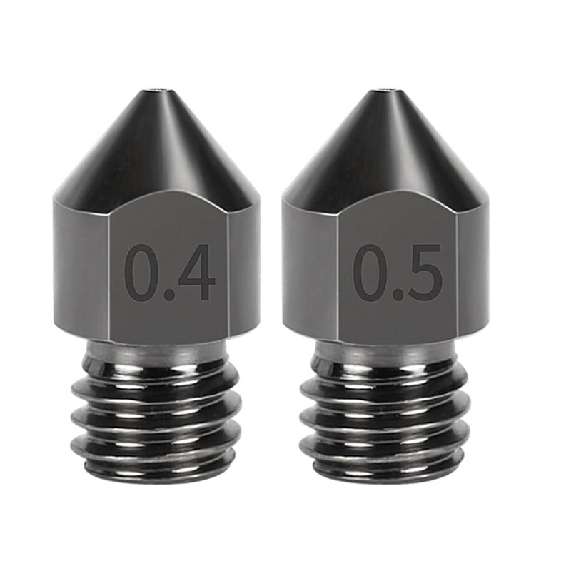 0.4mm Aço Endurecido Hardened Steel Nozzle MK8  - AIMSOAR - Image 3