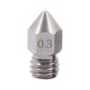 0.4mm Aço Inox Steel Nozzle MK8  - AIMSOAR