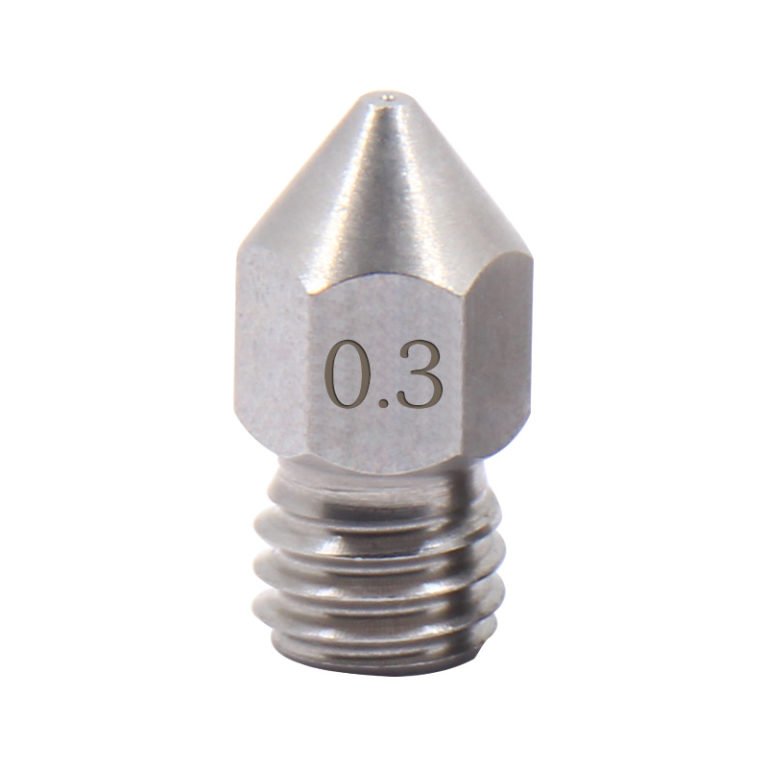0.4mm Aço Inox Steel Nozzle MK8  - AIMSOAR - Image 2