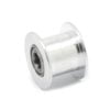 Polia para alinhamento Correia GT2 20 sem Dentes Rolamento 5mm Furo Alumínio ( GT2 timing belt pulley) - AIMSOAR