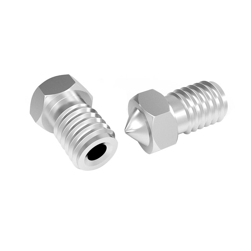 0.4mm Aço Inox Steel Nozzle (compatível com E3D) - AIMSOAR