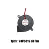 Ventilador Ventoinha BLOWER 5015 24V  (50*15mm) - AIMSOAR