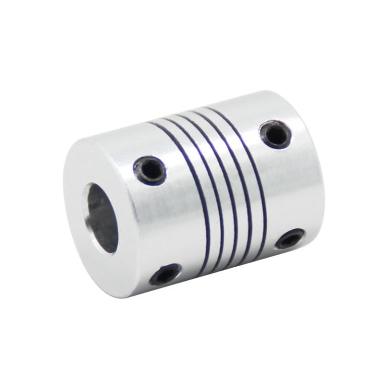União Elástica Acoplador Flexível  5mm 8mm Alumínio ( Flexible coupling 5mmX8mmx25mm ) - AIMSOAR