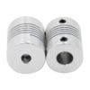 União Elástica Acoplador Flexível  5mm 8mm Alumínio ( Flexible coupling 5mmX8mmx25mm ) - AIMSOAR