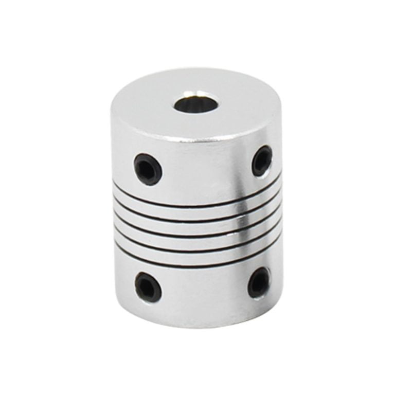 União Elástica Acoplador Flexível  5mm 8mm Alumínio ( Flexible coupling 5mmX8mmx25mm ) - AIMSOAR - Image 2
