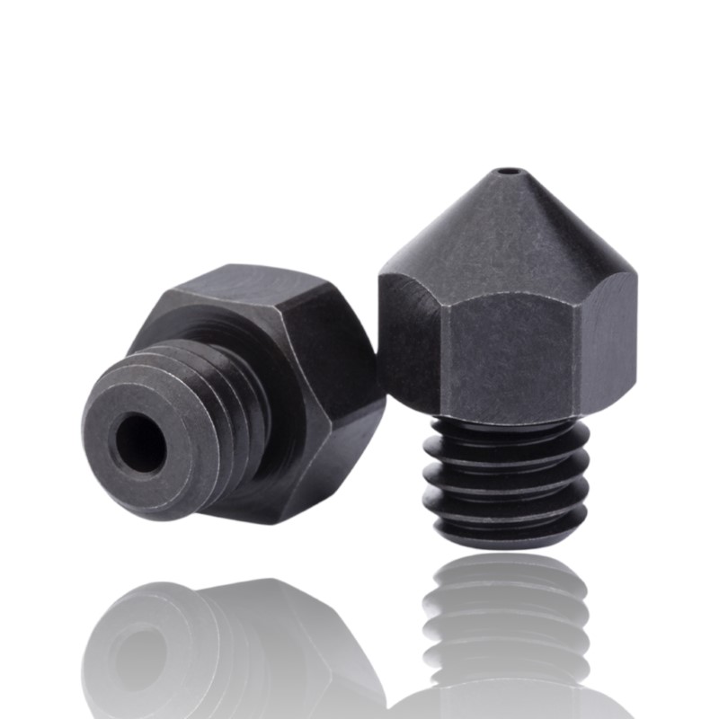 0.6mm B-SERIES PREMIUM Aço Endurecido Hardened Steel Nozzle MK8  - AIMSOAR - Image 4