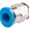 QS-1/8-4 Conector Profissional Pneumático para tubo PTFE Quick Push-In fitting  - FESTO