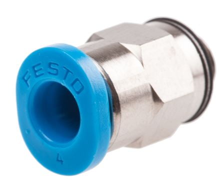 QS-1/8-4 Conector Profissional Pneumático para tubo PTFE Quick Push-In fitting  - FESTO