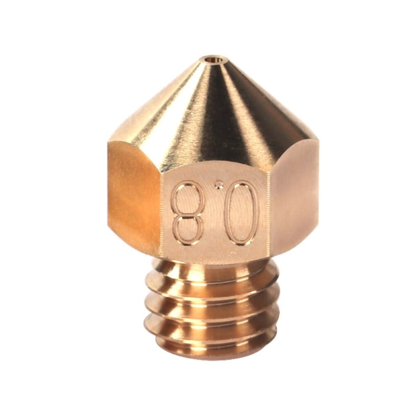 0.6mm B-SERIES PREMIUM Latão Nozzle MK8  - AIMSOAR