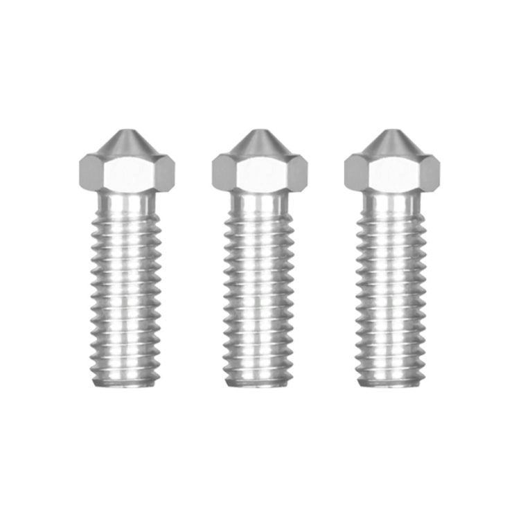 0.4mm Aço Inox Steel Nozzle Volcano (compatível com E3D Tevo Tarantula, Artillery Sidewinder) - AIMSOAR - Image 3