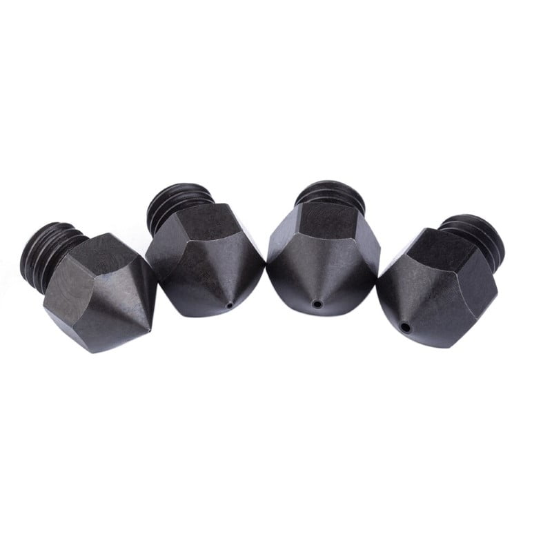 0.4mm B-SERIES PREMIUM Aço Endurecido Hardened Steel Nozzle MK8  - AIMSOAR - Image 3