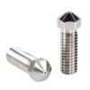 0.4mm B-SERIES PREMIUM Aço Inox Steel Nozzle Volcano (compatível com E3D Tevo Tarantula, Artillery Sidewinder) - AIMSOAR
