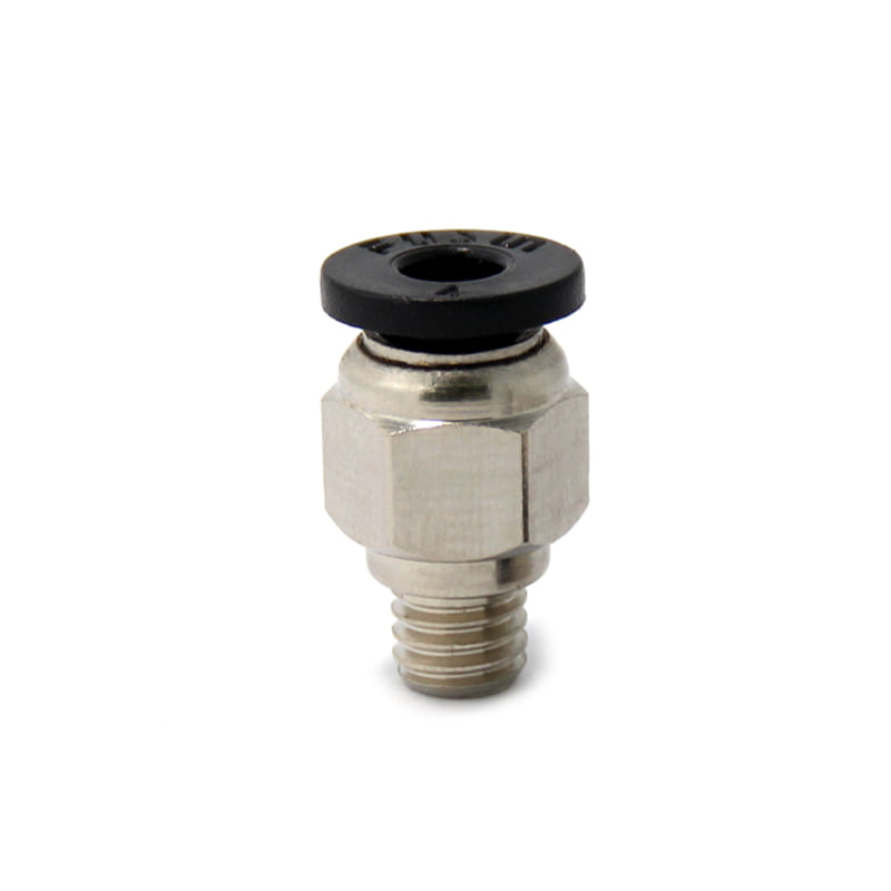 PC4-M6 Conector Pneumático Vazado para tubo PTFE Quick Push-In  - AIMSOAR