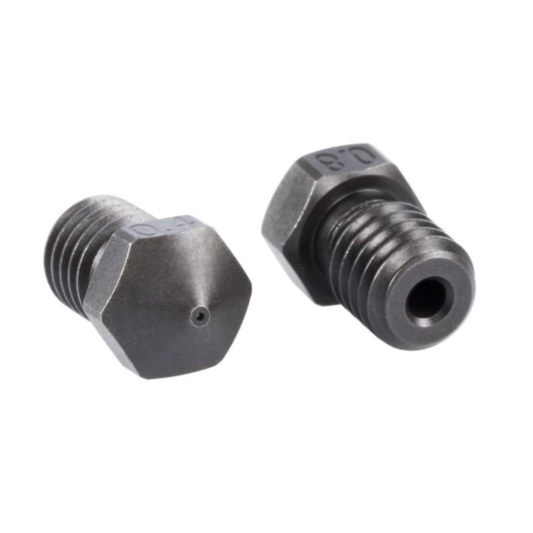 0.6mm B-SERIES PREMIUM Aço Endurecido Hardened Steel Nozzle V6 (compatível com E3D) - AIMSOAR - Image 5
