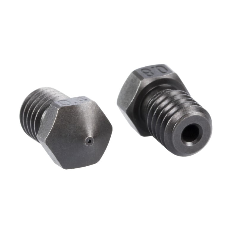 0.6mm B-SERIES PREMIUM Aço Endurecido Hardened Steel Nozzle V6 (compatível com E3D) - AIMSOAR - Image 5
