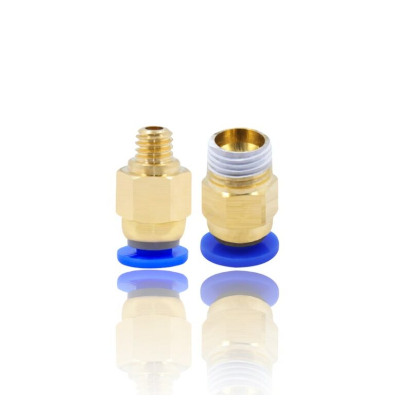 PC4-1/8 Conector Pneumático Vazado  para tubo PTFE 4mm Quick Push-In - AIMSOAR - Image 3