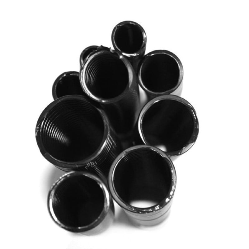 1m Tubo Anelado Corrugado PP 29mm diâmetro Aberto Preto (mangueira de plástico flexível passa cabos elétricos) - OEM - Image 3