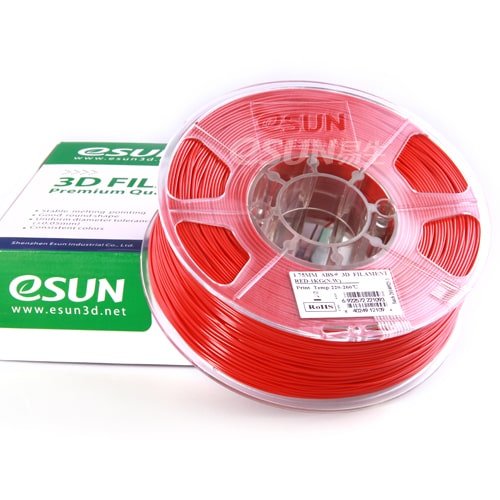 ABS+ 1kg Red - ESUN - Image 4