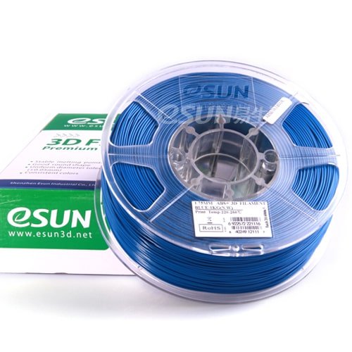 ABS+ 1kg Blue - ESUN - Image 2