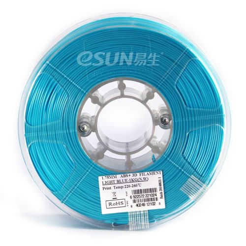 ABS+ 1kg Light Blue - ESUN - Image 5