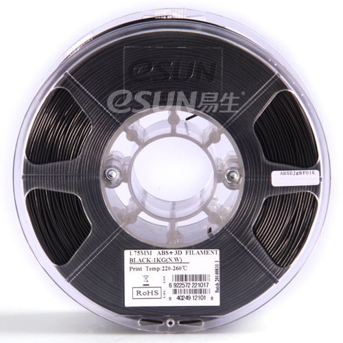 ABS+ 1kg Black - ESUN - Image 6