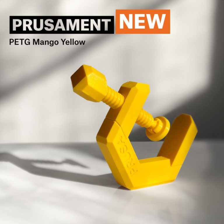PETG 1kg Prusament Mango Yellow - Prusa Original - Image 2