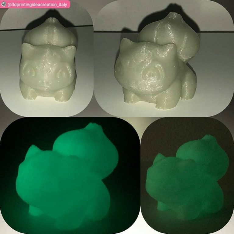 PLA 10m (Amostra) GlowJet glowing in the dark ( Brilha no escuro ) - Filament PM - Image 5