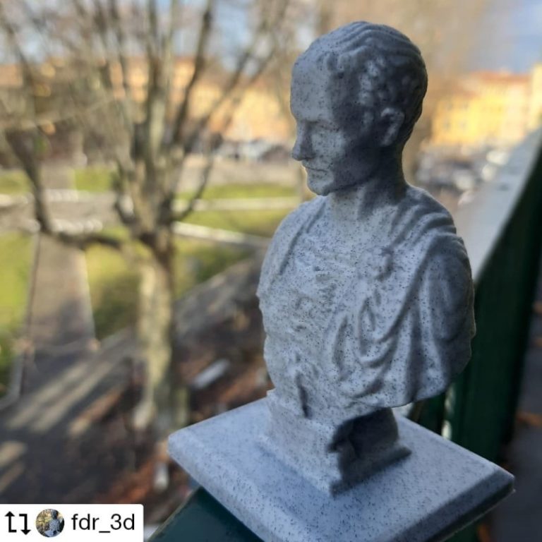 PLA 500g MarbleJet Dark ( mármore ) - Filament PM - Image 3
