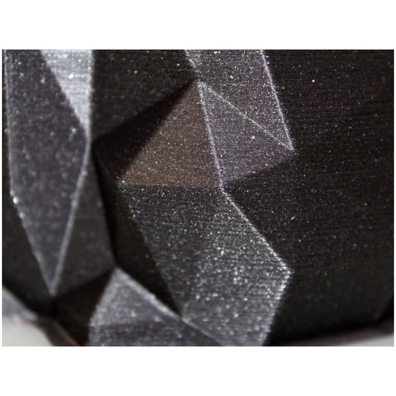 PLA 10m (Amostra) Graphite Black ( Glitter ) - Filament PM - Image 2