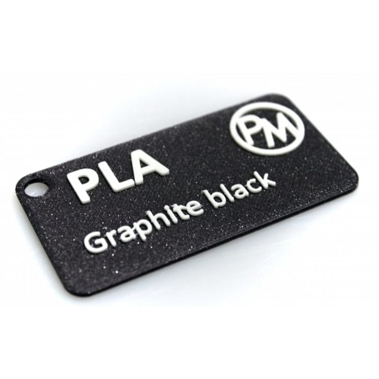 PLA 10m (Amostra) Graphite Black ( Glitter ) - Filament PM - Image 3