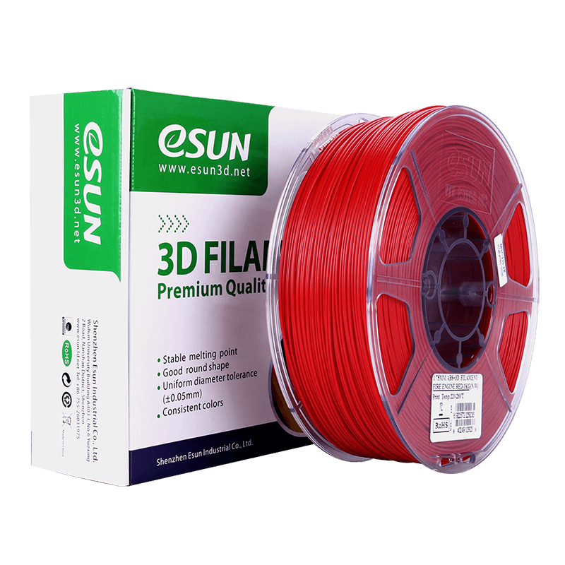 ABS+ 1kg Fire Engine Red - ESUN - Image 8