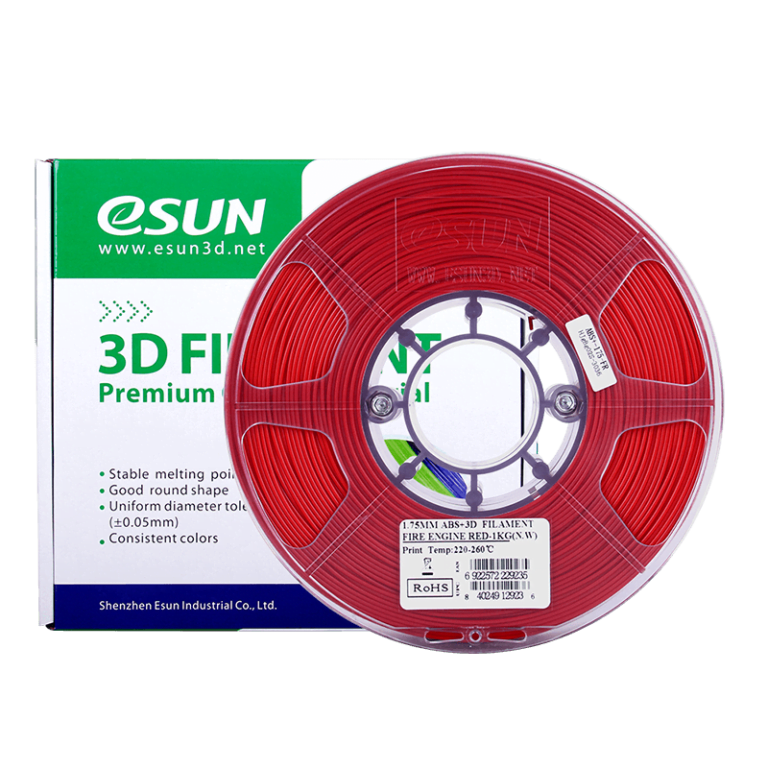 ABS+ 1kg Fire Engine Red - ESUN - Image 6