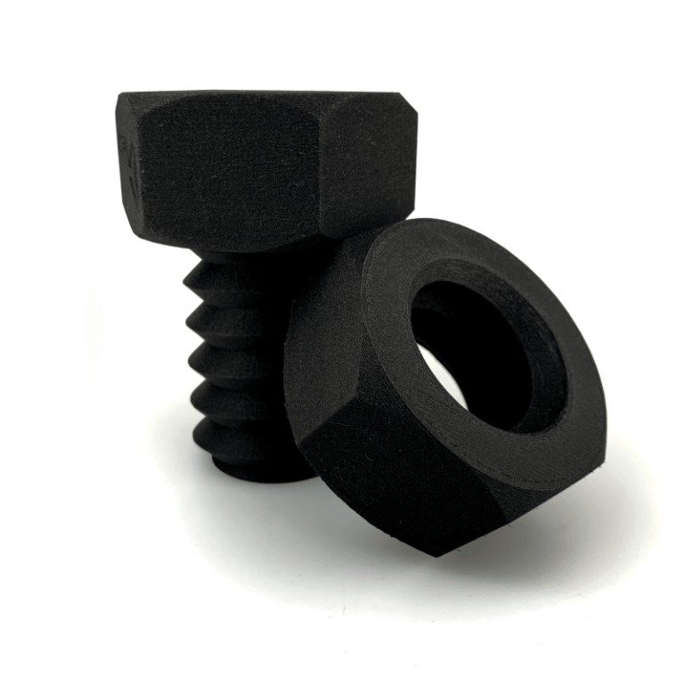 Nylon 10M (AMOSTRA) PA12+GF15 Black  ( Fibras de Vidro ) - Fiberlogy - Image 3